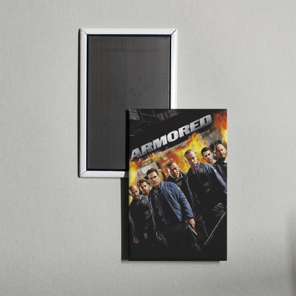 Armored Mini Movie Fridge Magnet