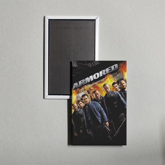 Armored Mini Movie Fridge Magnet