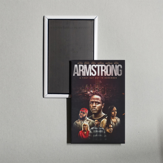 Armstrong Mini Movie Fridge Magnet