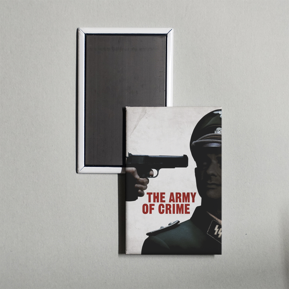Army of Crime Mini Movie Fridge Magnet