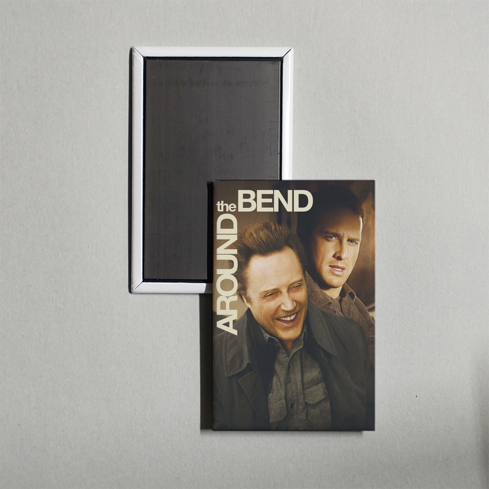 Around the Bend Mini Movie Fridge Magnet