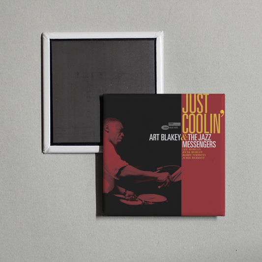 Art Blakey & The Jazz Messengers - Just Coolin' Album Cover Fridge Magnet