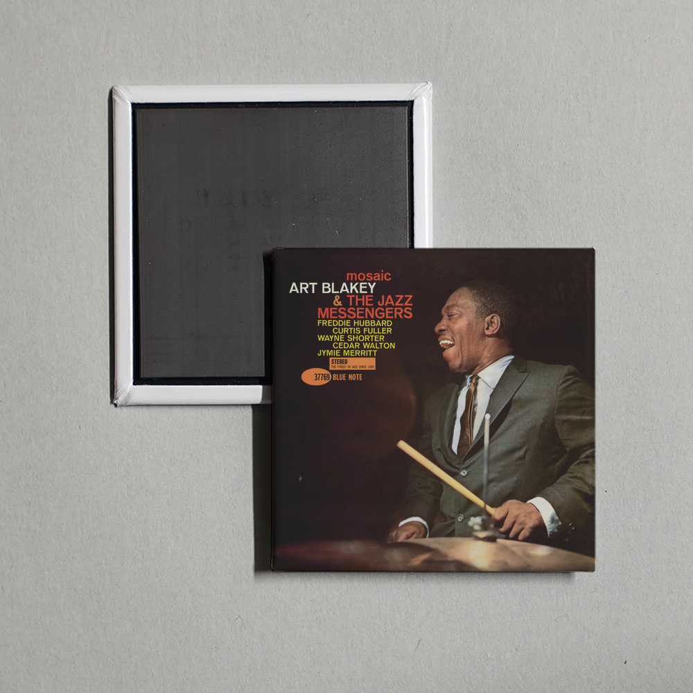 Art Blakey & The Jazz Messengers - Mosaic (The Rudy Van Gelder Edition) Album Cover Fridge Magnet