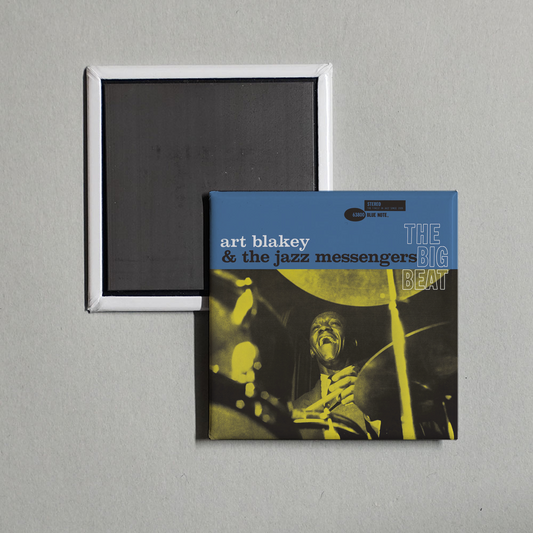 Art Blakey & The Jazz Messengers - The Big Beat (The Rudy Van Gelder Edition) Album Cover Fridge Magnet