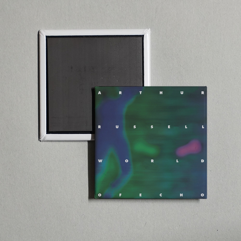 Arthur Russell - World Of Echo Album Cover Fridge Magnet