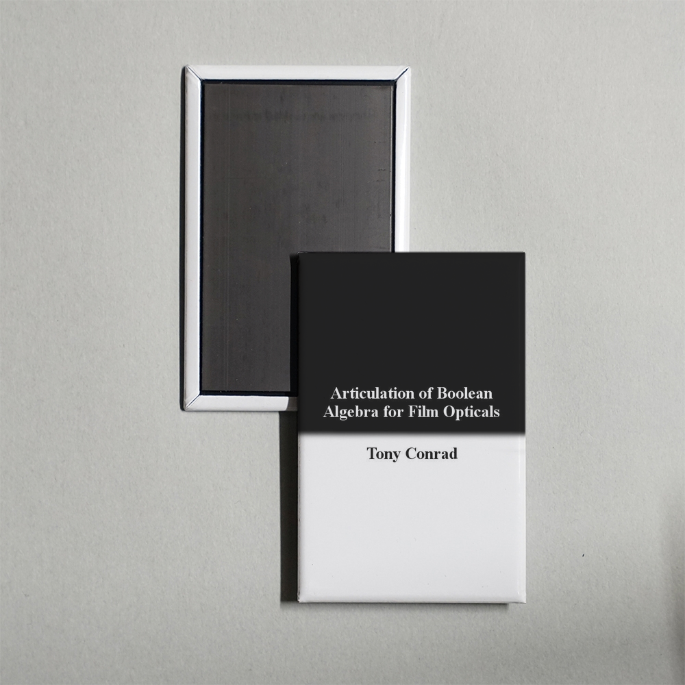 Articulation of Boolean Algebra for Film Opticals Mini Movie Fridge Magnet