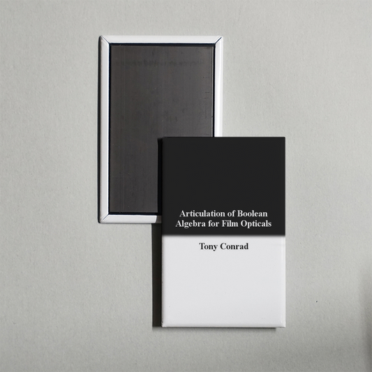 Articulation of Boolean Algebra for Film Opticals Mini Movie Fridge Magnet