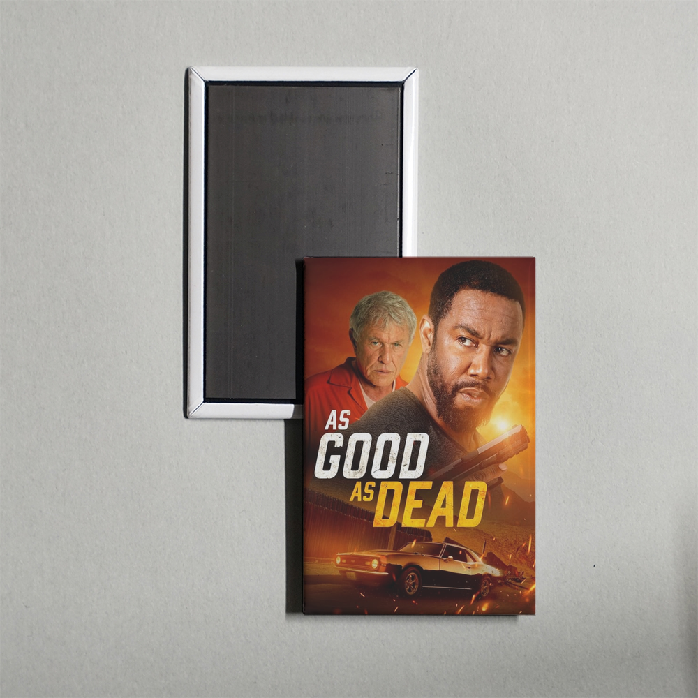 As Good as Dead Mini Movie Fridge Magnet