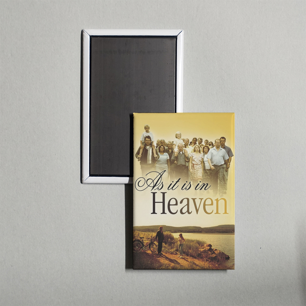 As It Is in Heaven Mini Movie Fridge Magnet
