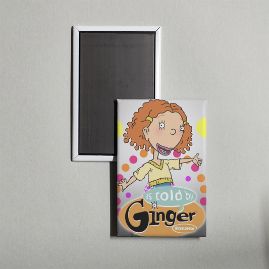 As Told by Ginger TV Show Fridge Magnet