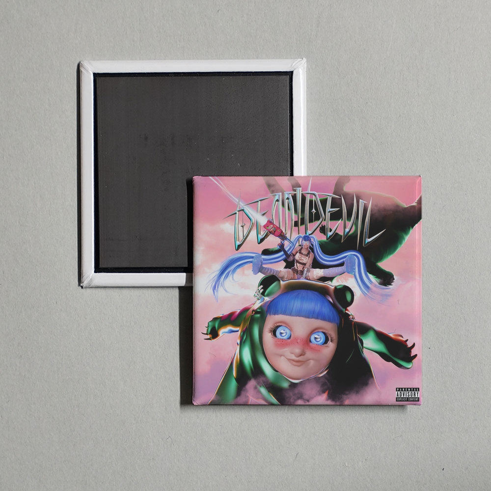 Ashnikko - DEMIDEVIL Album Cover Fridge Magnet