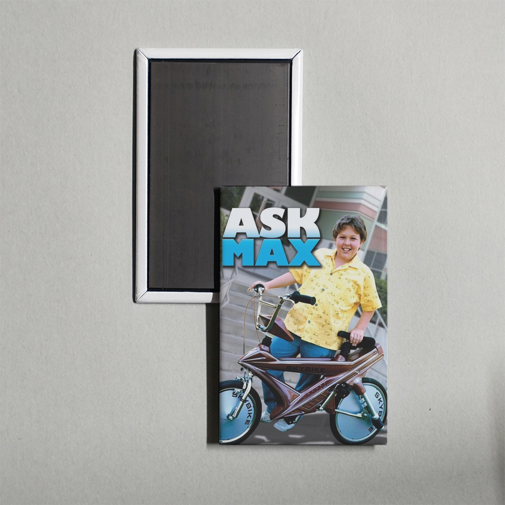 Ask Max Mini Movie Fridge Magnet