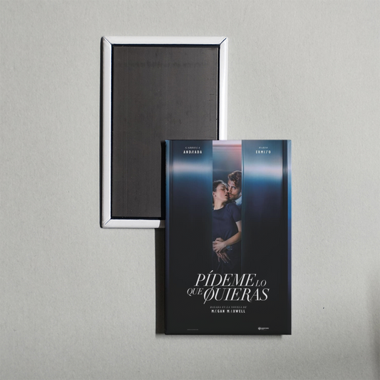 Ask Me What You Want Mini Movie Fridge Magnet