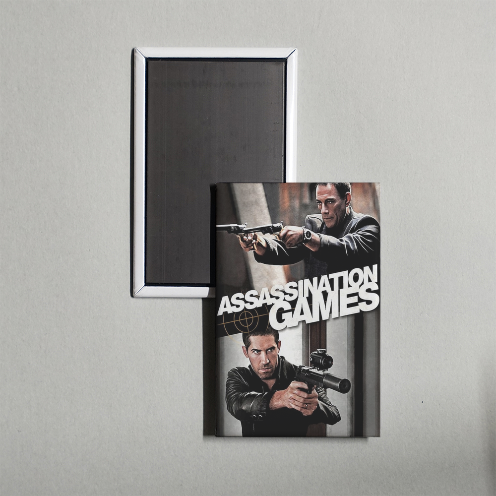 Assassination Games Mini Movie Fridge Magnet