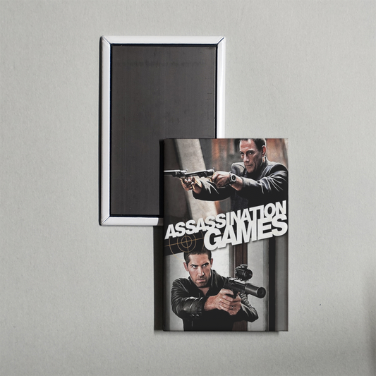 Assassination Games Mini Movie Fridge Magnet