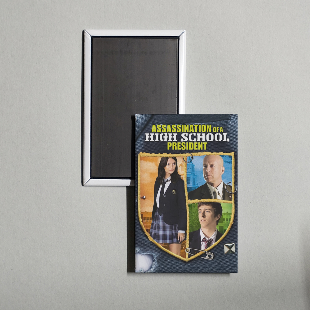 Assassination of a High School President Mini Movie Fridge Magnet