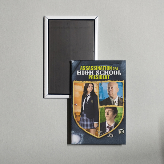 Assassination of a High School President Mini Movie Fridge Magnet