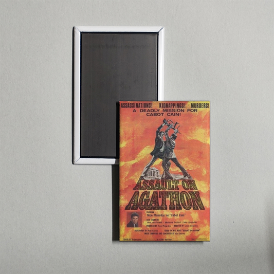 Assault on Agathon Mini Movie Fridge Magnet