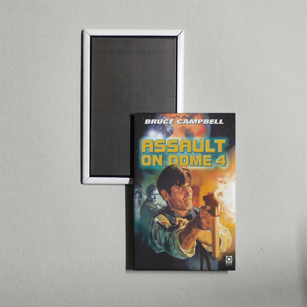 Assault on Dome 4 Mini Movie Fridge Magnet