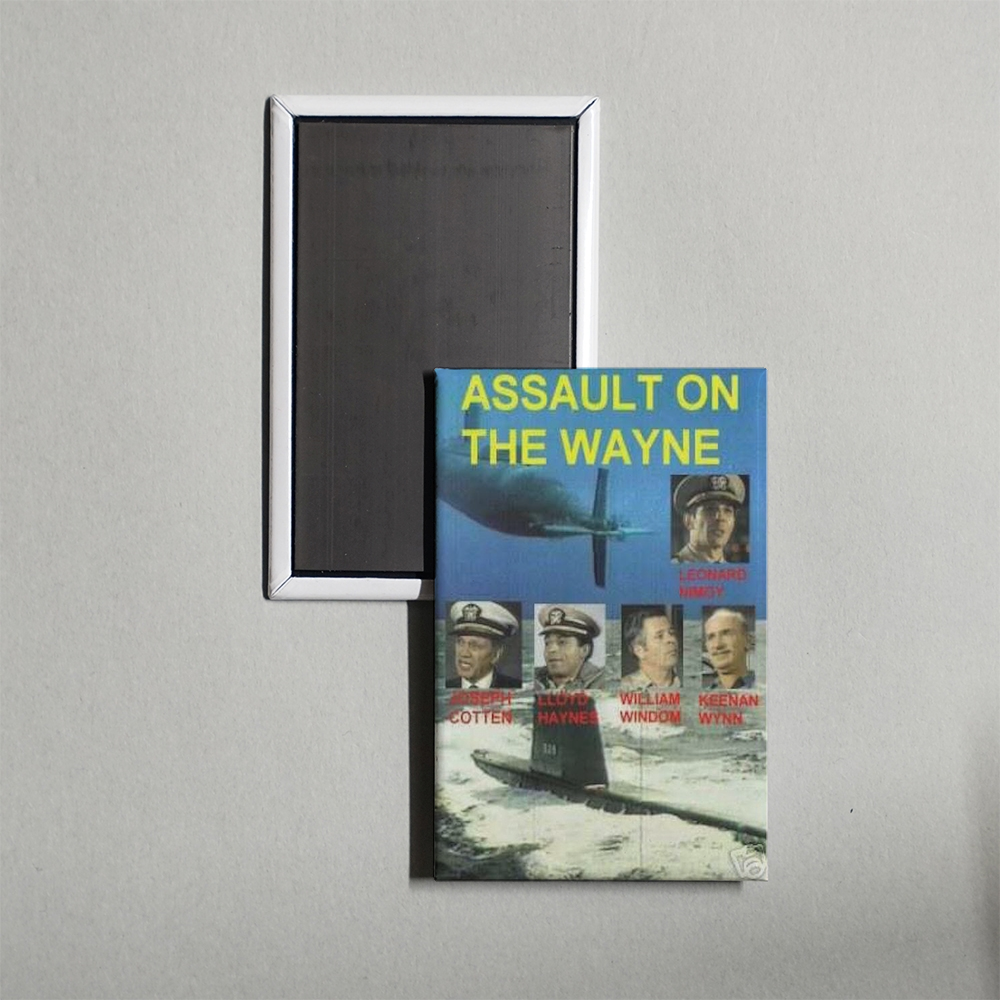 Assault on the Wayne Mini Movie Fridge Magnet