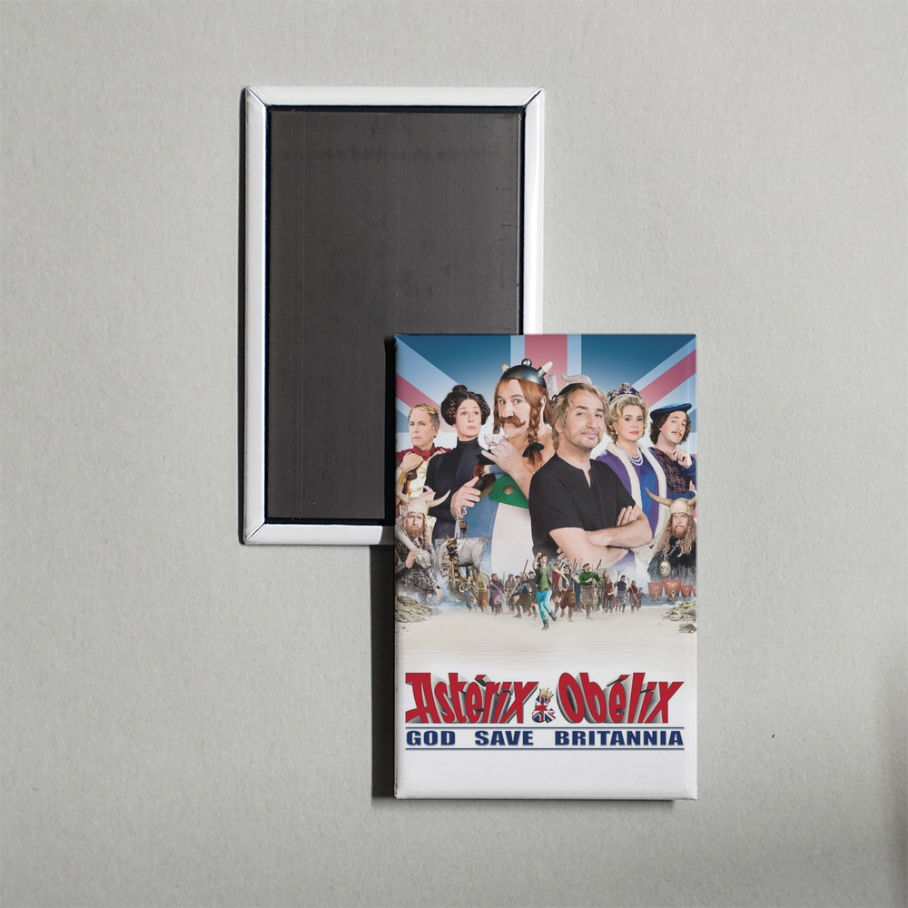 Asterix & Obelix God Save Britannia Mini Movie Fridge Magnet
