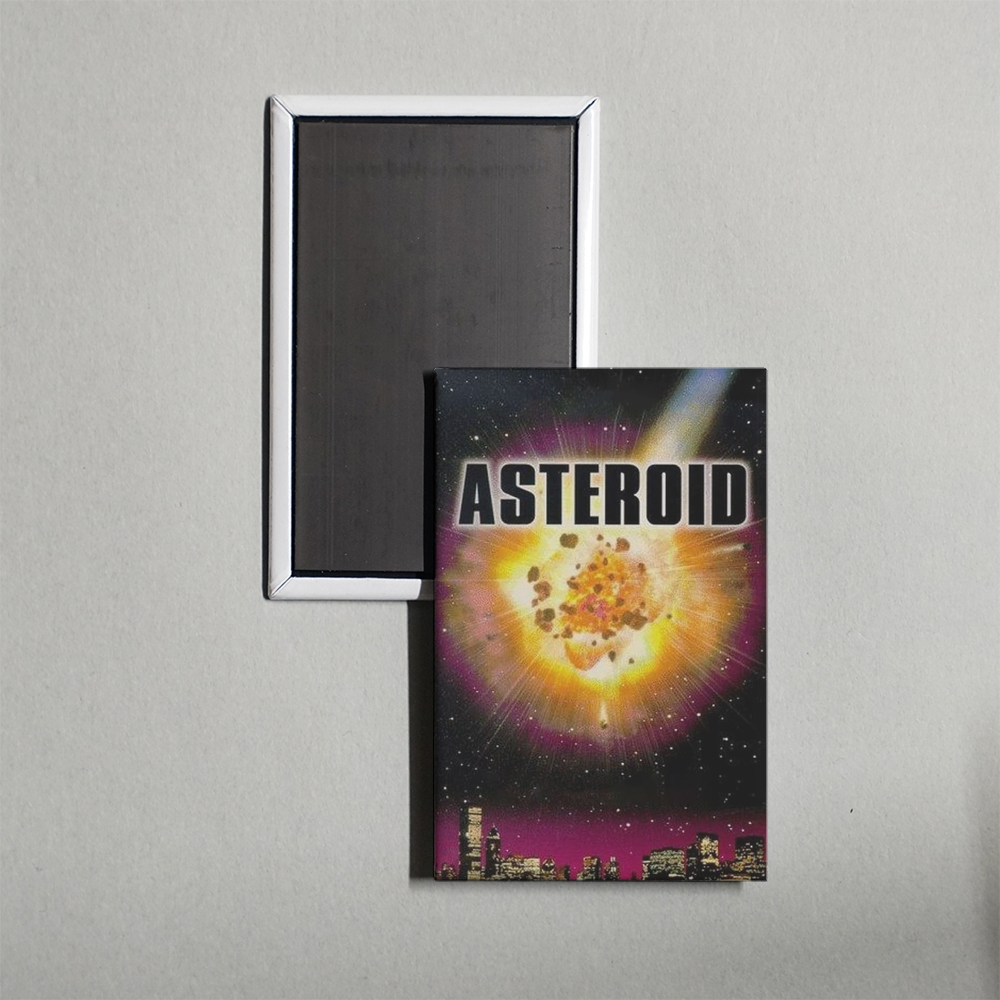 Asteroid Mini Movie Fridge Magnet