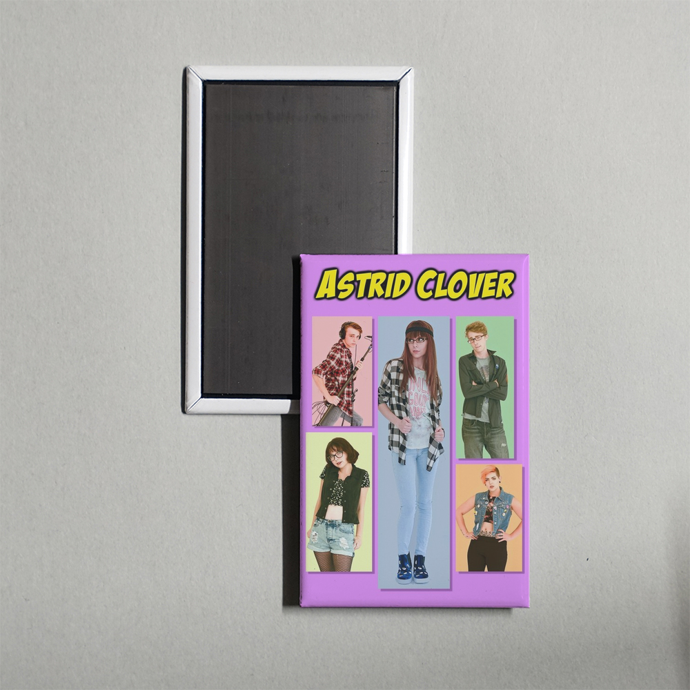 Astrid Clover TV Show Fridge Magnet