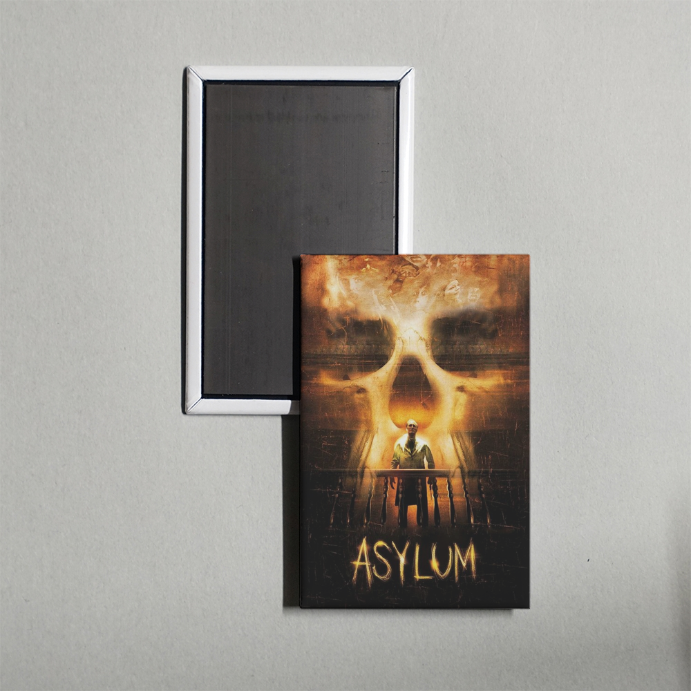 Asylum Mini Movie Fridge Magnet