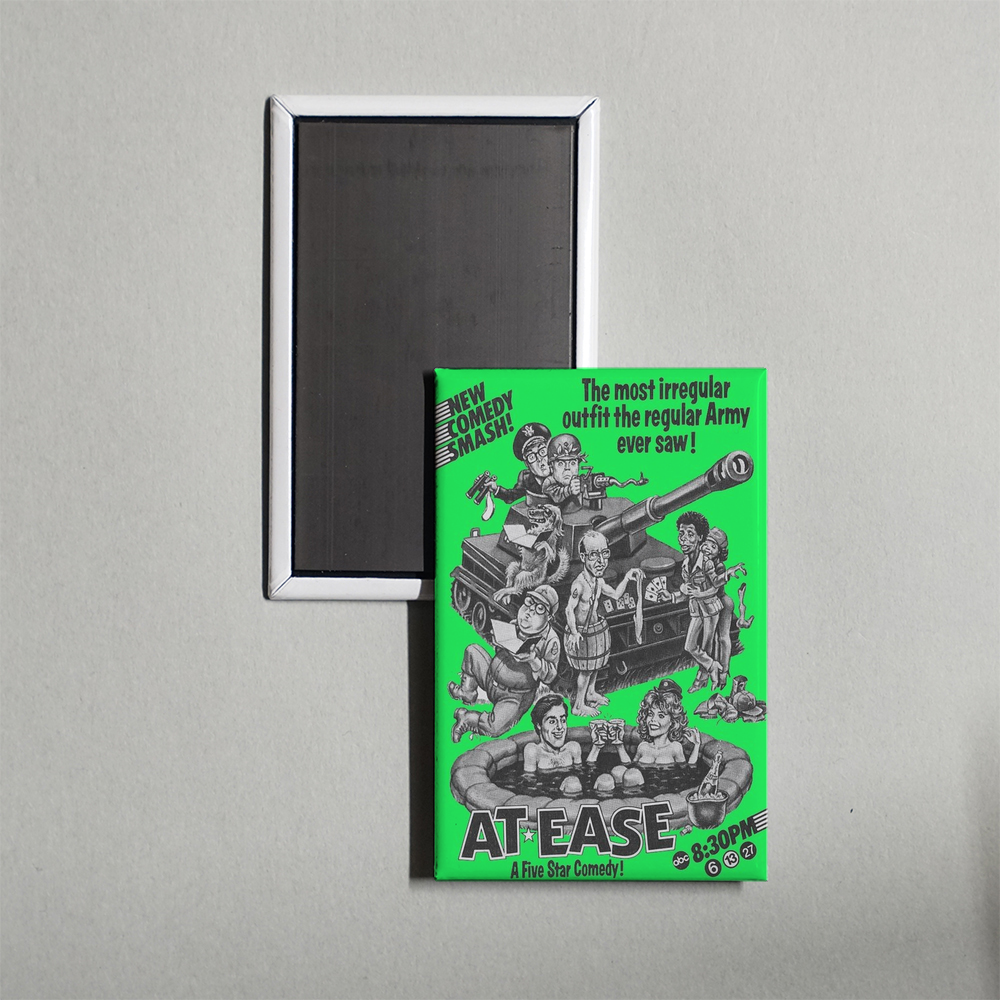 At Ease TV Show Fridge Magnet