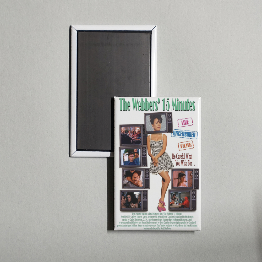 At Home with the Webbers Mini Movie Fridge Magnet