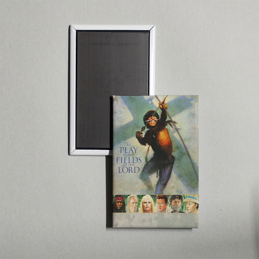 At Play in the Fields of the Lord Mini Movie Fridge Magnet