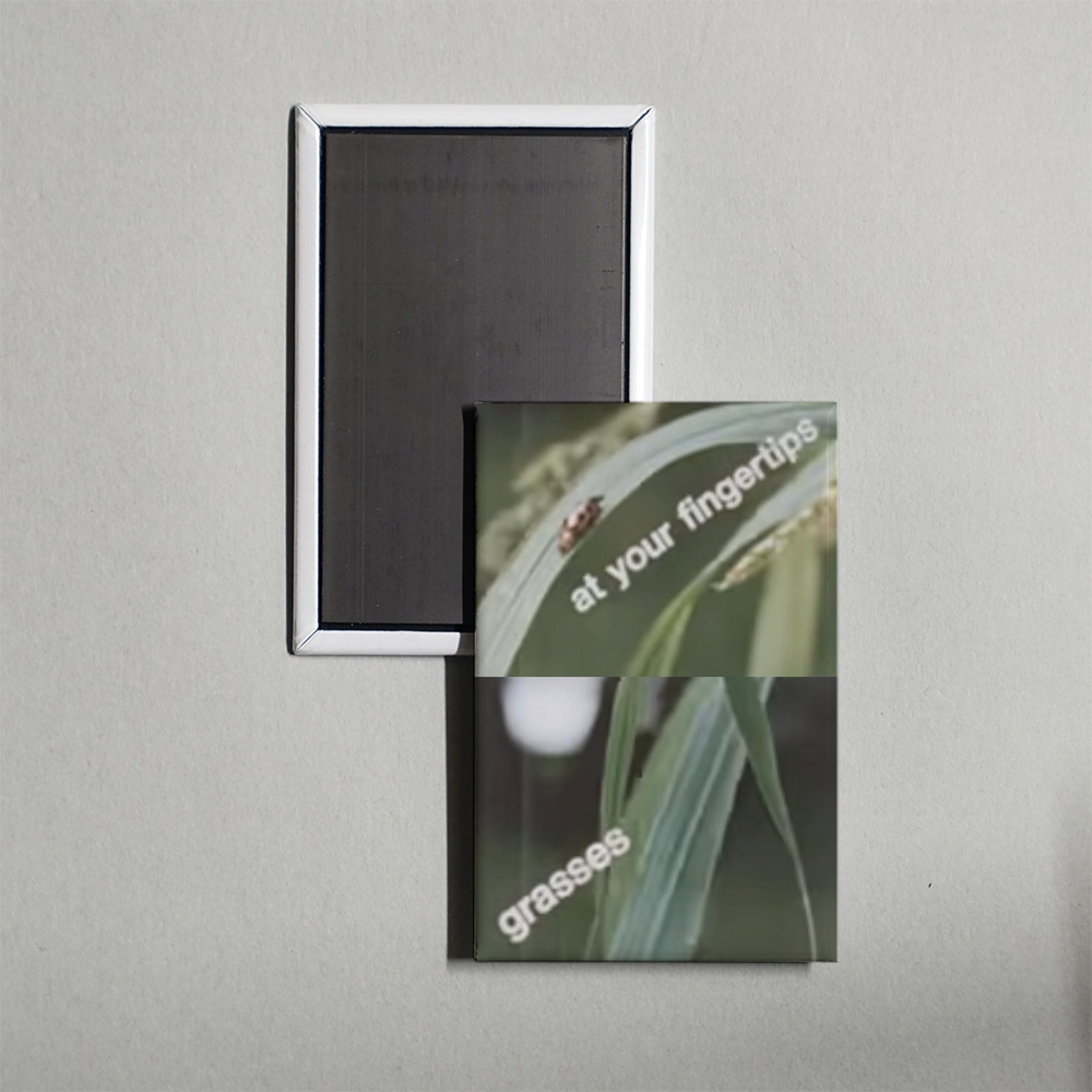 At Your Fingertips Grasses Mini Movie Fridge Magnet