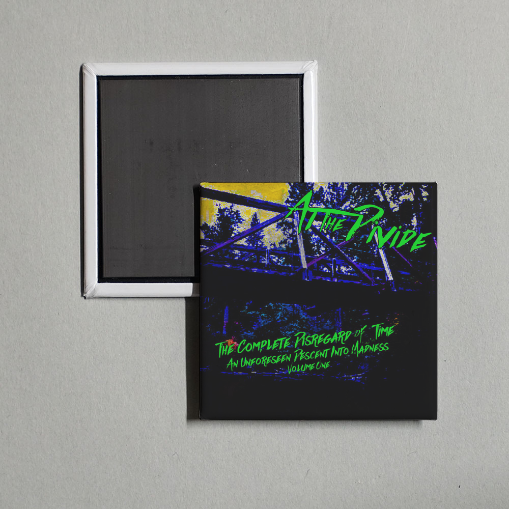 At the Divide - The Complete Disregard of Time An Unforeseen Descent Into Madness Volume One Album Cover Fridge Magnet