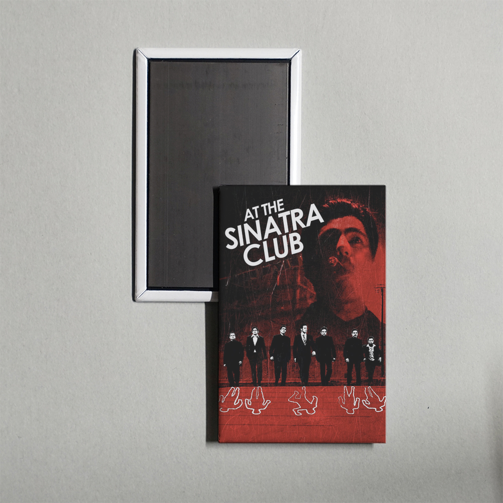 At the Sinatra Club Mini Movie Fridge Magnet