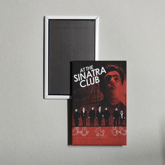 At the Sinatra Club Mini Movie Fridge Magnet