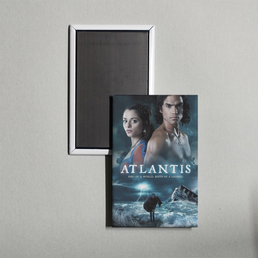 Atlantis End of a World, Birth of a Legend Mini Movie Fridge Magnet