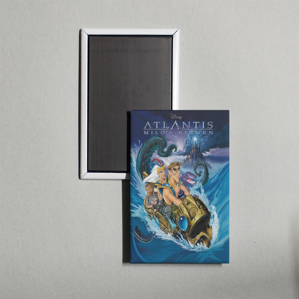 Atlantis Milo's Return Mini Movie Fridge Magnet