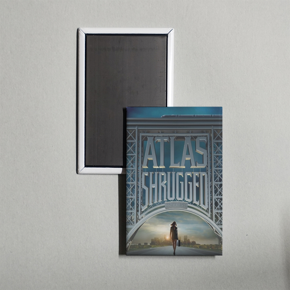 Atlas Shrugged Part I Mini Movie Fridge Magnet