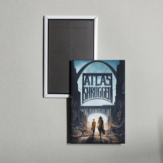 Atlas Shrugged Part II Mini Movie Fridge Magnet