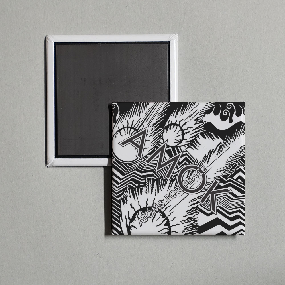 Atoms For Peace - AMOK Album Cover Fridge Magnet