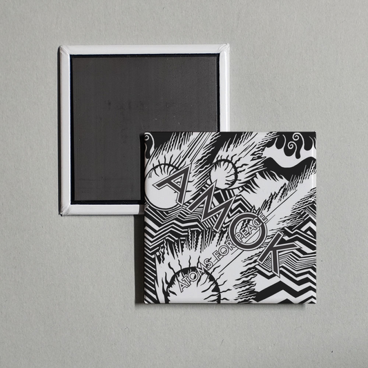 Atoms For Peace - AMOK Album Cover Fridge Magnet