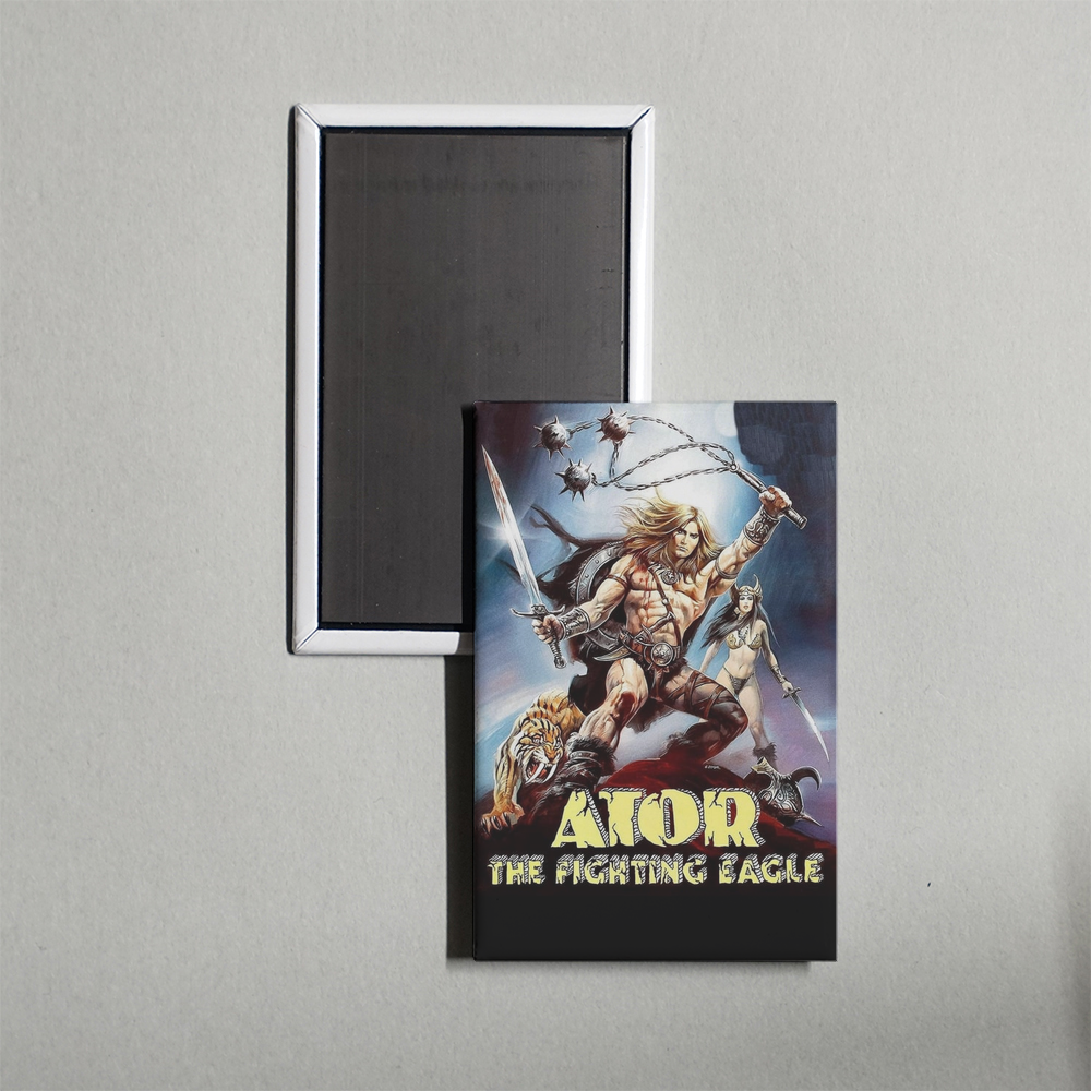 Ator, the Fighting Eagle Mini Movie Fridge Magnet