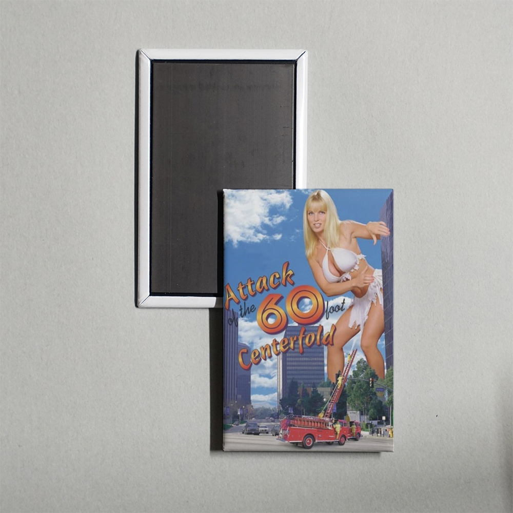 Attack of the 60 Foot Centerfold Mini Movie Fridge Magnet