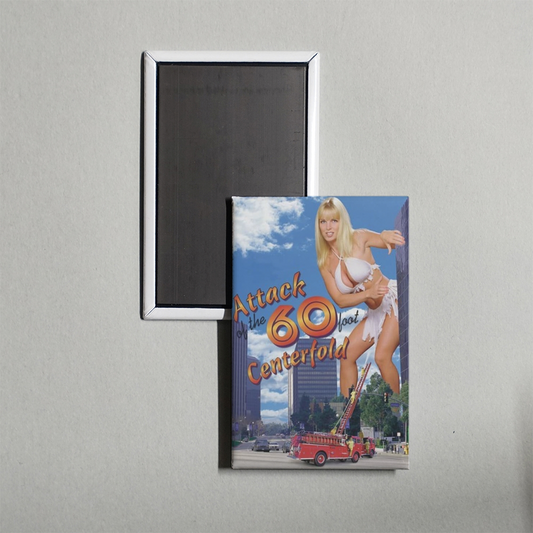 Attack of the 60 Foot Centerfold Mini Movie Fridge Magnet