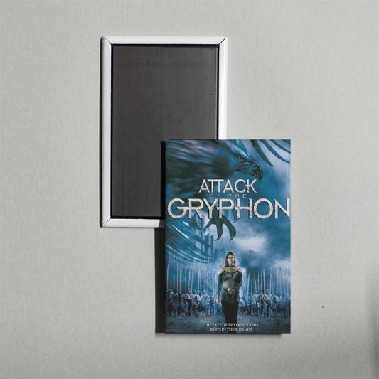 Attack of the Gryphon Mini Movie Fridge Magnet