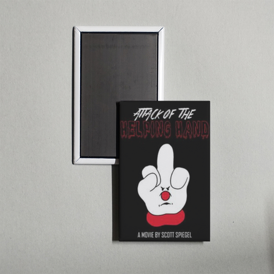 Attack of the Helping Hand! Mini Movie Fridge Magnet