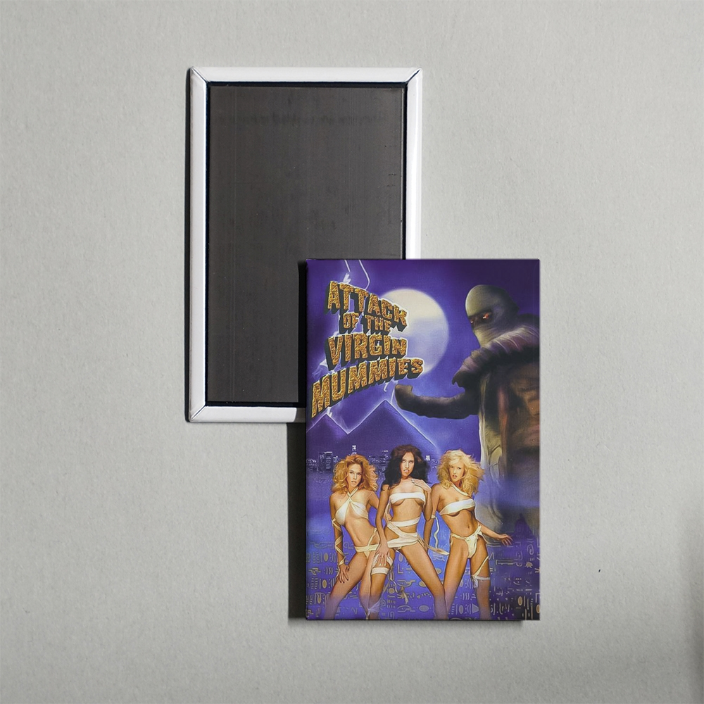 Attack of the Virgin Mummies Mini Movie Fridge Magnet