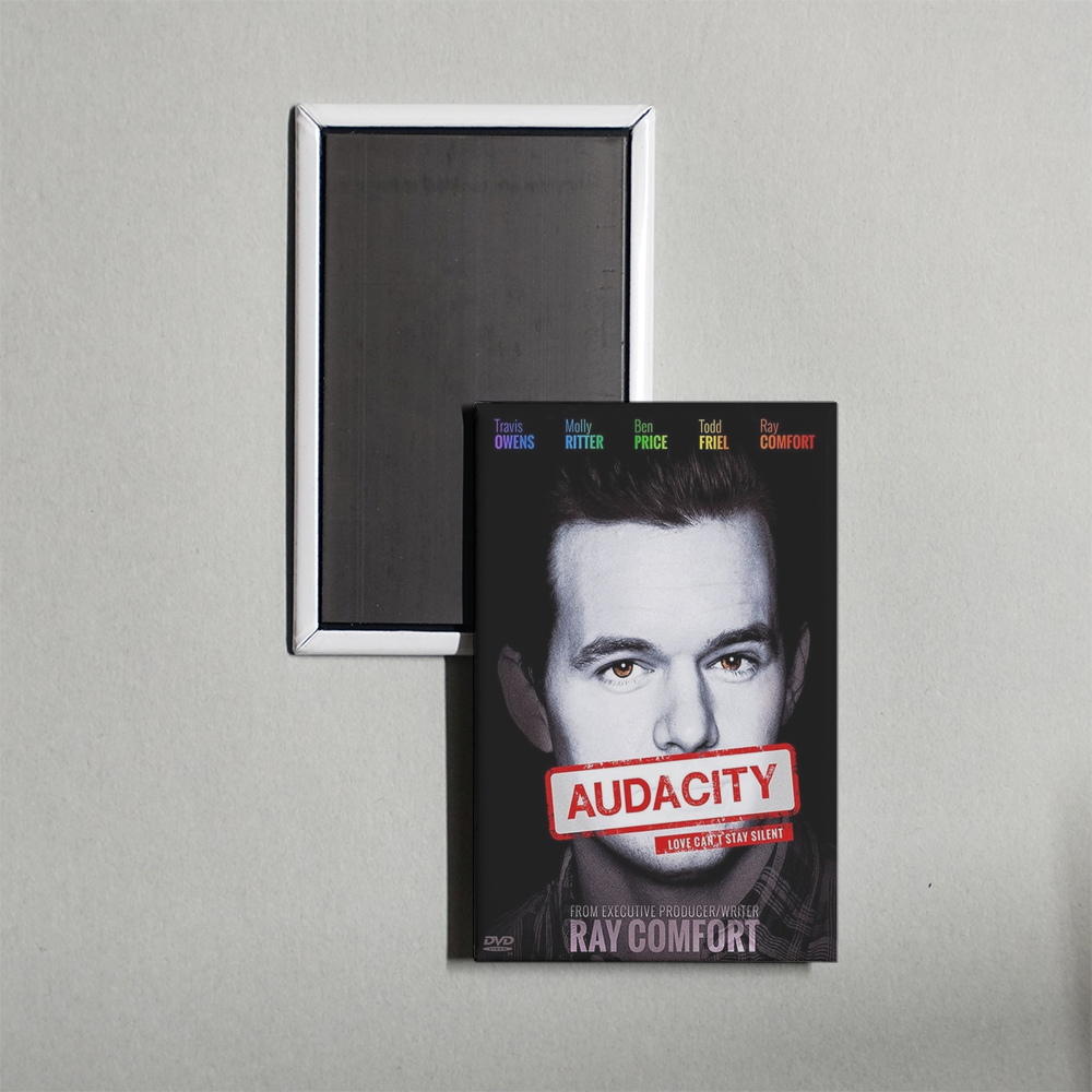 Audacity Mini Movie Fridge Magnet
