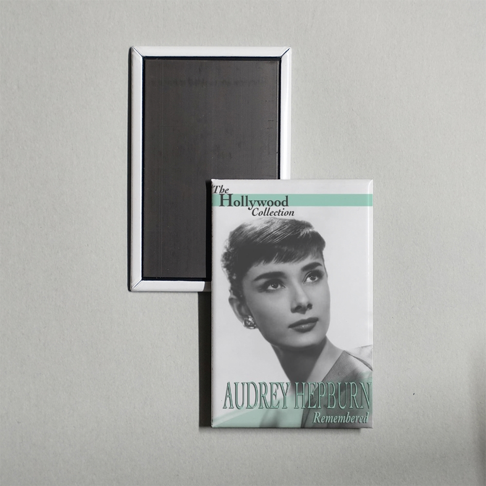 Audrey Hepburn Remembered Mini Movie Fridge Magnet