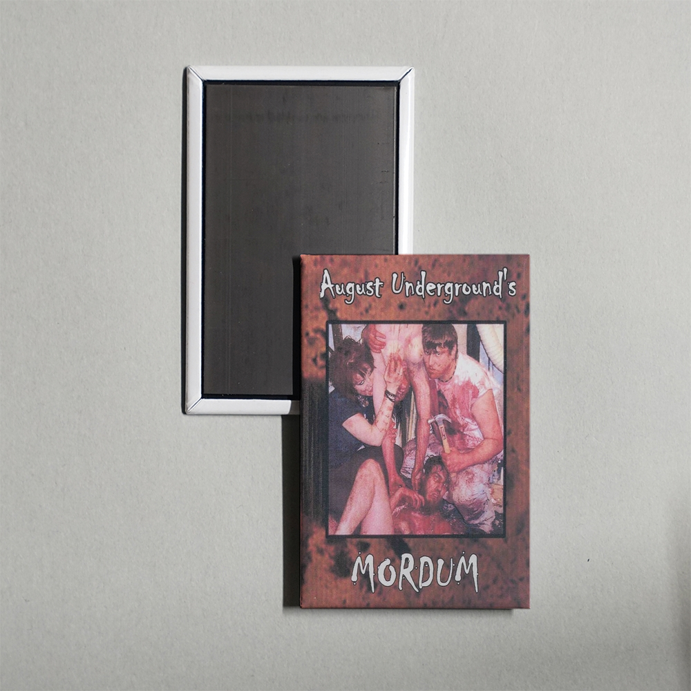 August Underground's Mordum Mini Movie Fridge Magnet